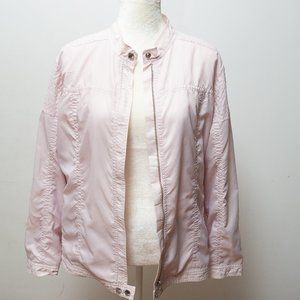 Zenergy By Chico, s 100% polyester old pink jacket